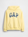 GAP Detská mikina s logom a fleece GAP