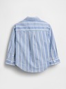 GAP Baby oversize oxford košeľa s logom Big Shirt GAP