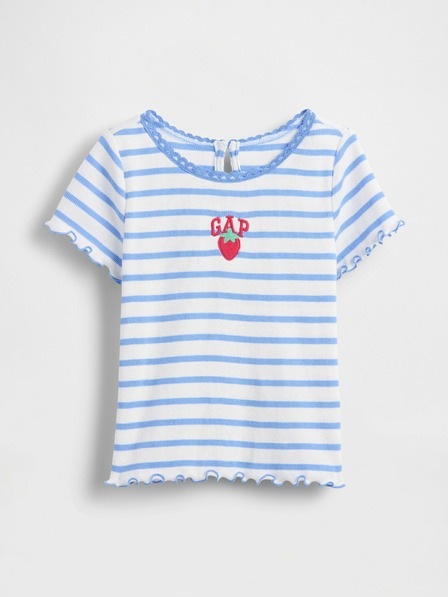GAP Baby rebrované tričko s logom GAP