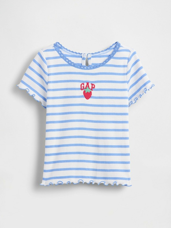 GAP Baby rebrované tričko s logom GAP