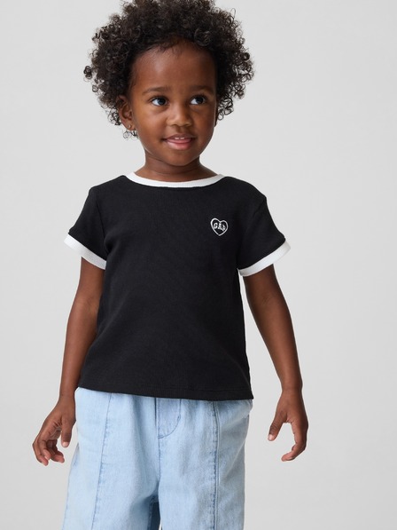 GAP Baby rebrované tričko s logom GAP