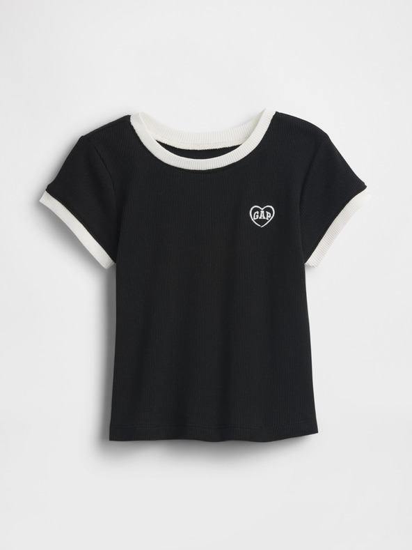 GAP Baby rebrované tričko s logom GAP