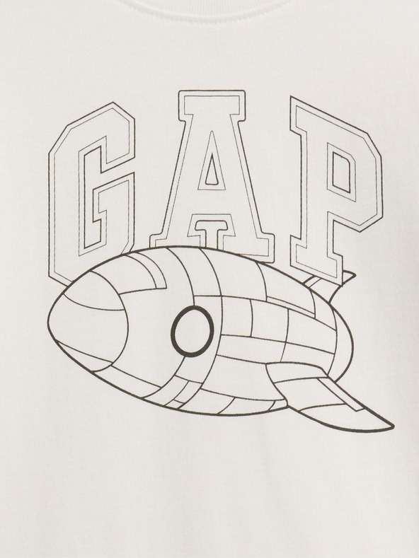 GAP Baby tričko s logom Gap GAP