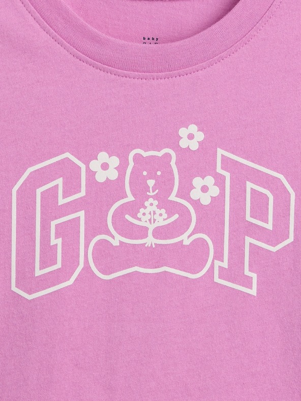 GAP Baby tričko s logom Gap GAP