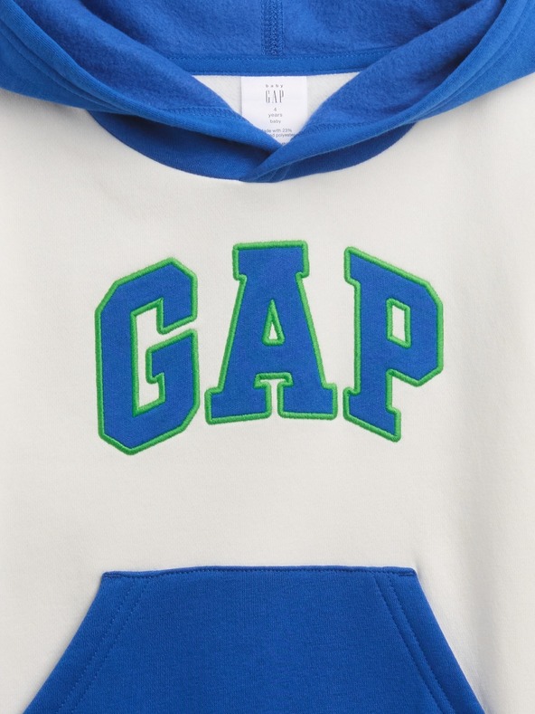 GAP Baby mikina s logom GAP