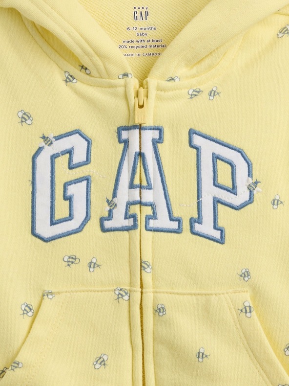 GAP Baby mikina s logom VintageSoft GAP