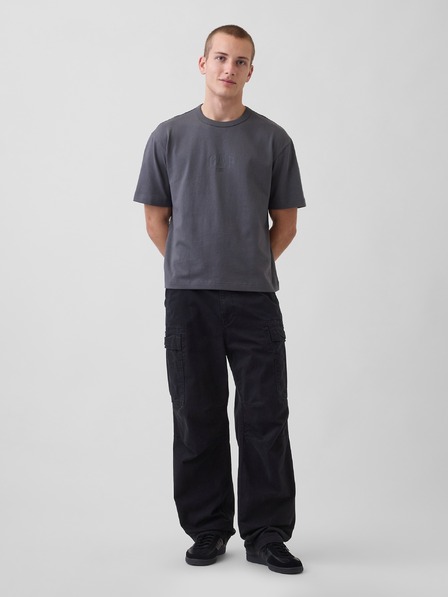 GAP Crop tričko s logom 1969 Heavyweight GAP