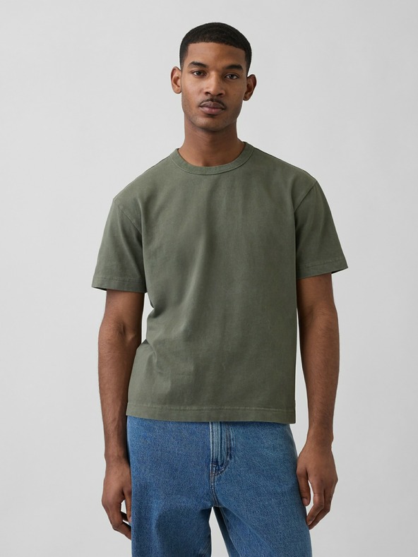 GAP Crop tričko Heavyweight unisex GAP