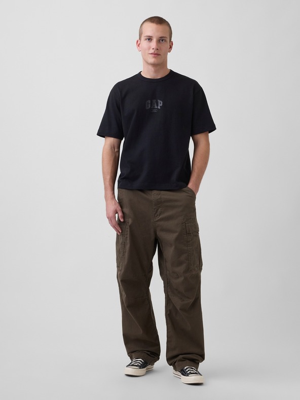 GAP Crop tričko s logom 1969 Heavyweight GAP