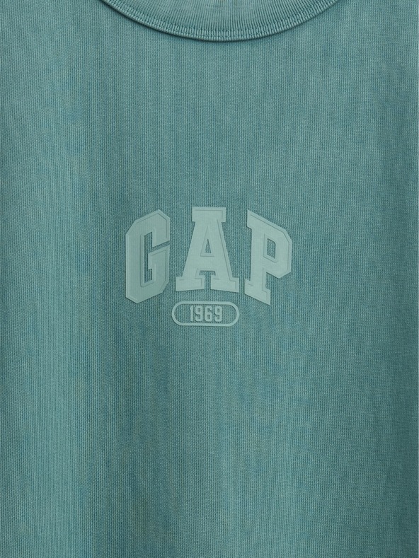 GAP Crop tričko s logom 1969 Heavyweight GAP