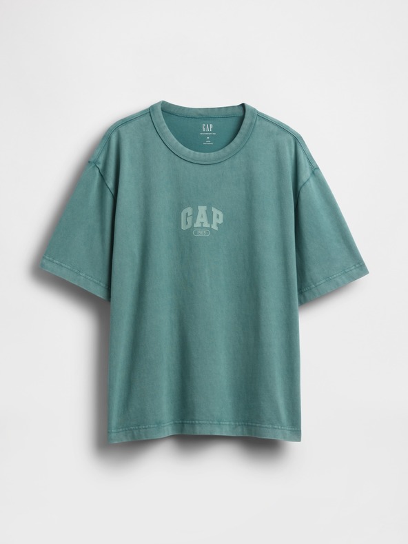 GAP Crop tričko s logom 1969 Heavyweight GAP
