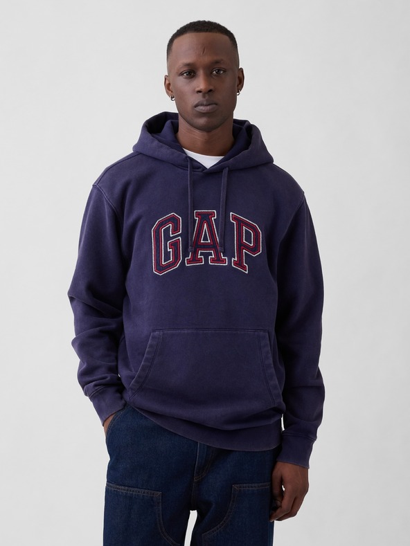 GAP Mikina s logom VintageSoft GAP