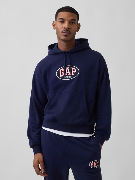 GAP Oversize mikina s logom VintageSoft GAP