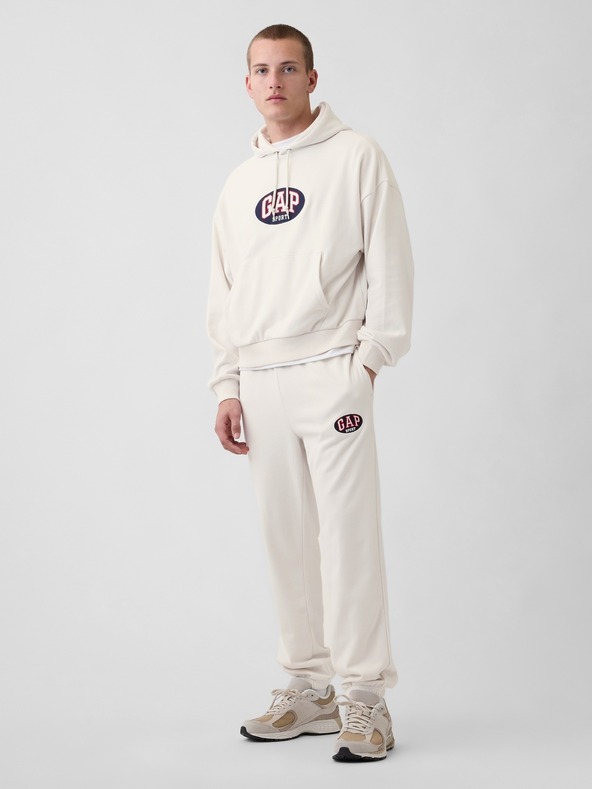 GAP Oversize mikina s logom VintageSoft GAP