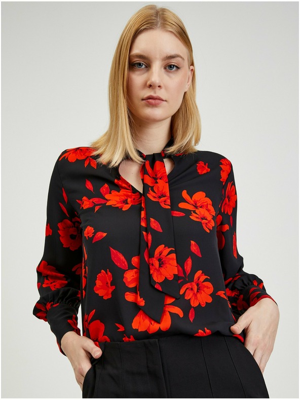 Orsay Čierne dámske nohavice ORSAY