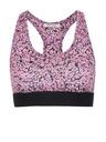 Orsay Svetlofialová dámska vzorovaná športová podprsenka ORSAY