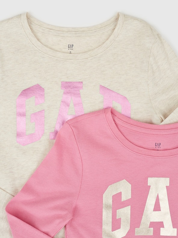 GAP Detské tričko s logom, 2 ks GAP