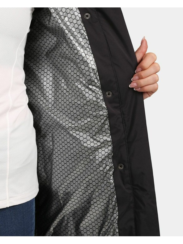 Kilpi Dámsky zateplený kabát Kilpi MAIRA-W Čierna