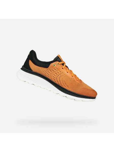 Geox Oranžové pánske tenisky Geox Spherica Actif X1