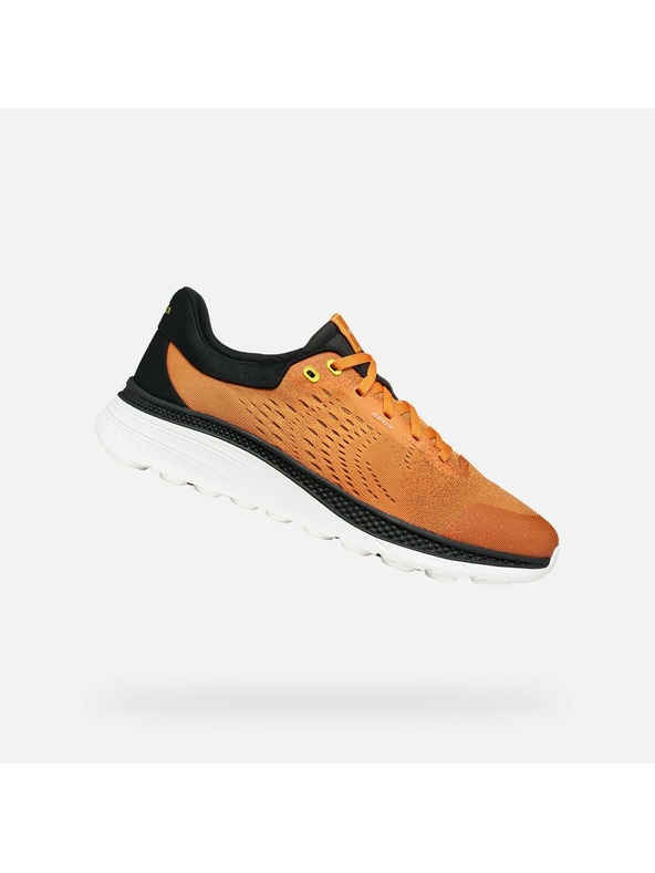 Geox Oranžové pánske tenisky Geox Spherica Actif X1