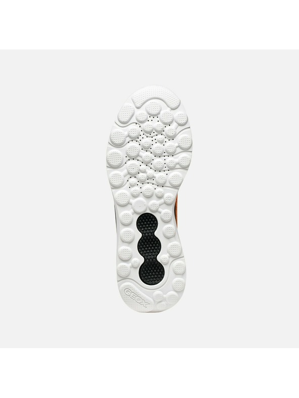 Geox Oranžové pánske tenisky Geox Spherica Actif X1