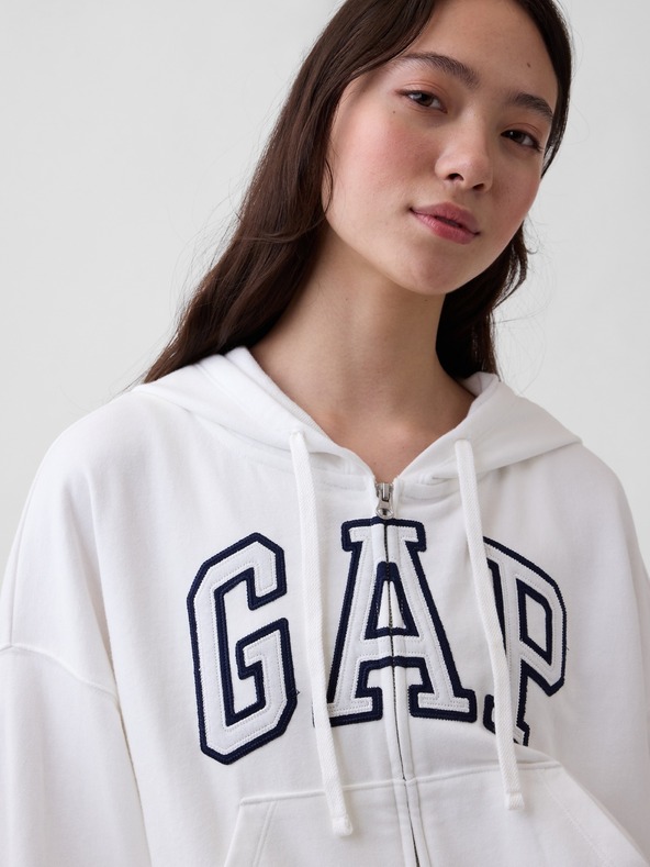 GAP Oversize mikina s logom GAP