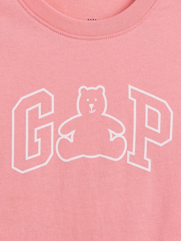 GAP Baby tričko s logom Gap GAP
