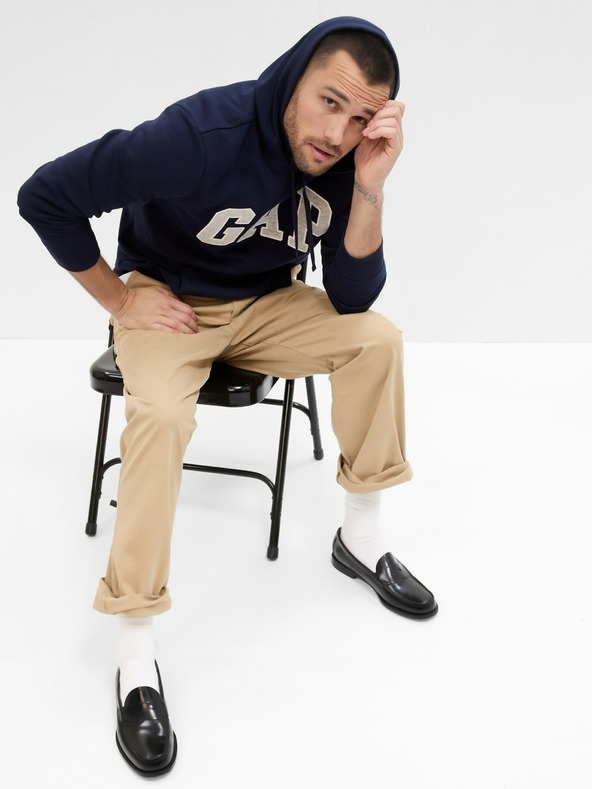 GAP Mikina s logom Gap s kapucňou GAP