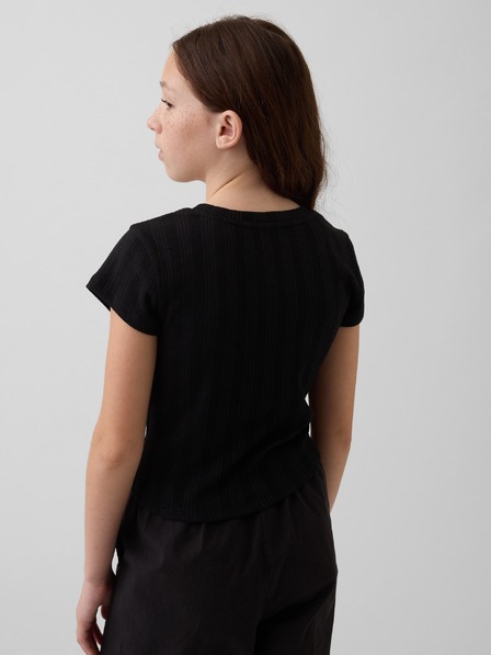 GAP Detské rebrované tričko GAP