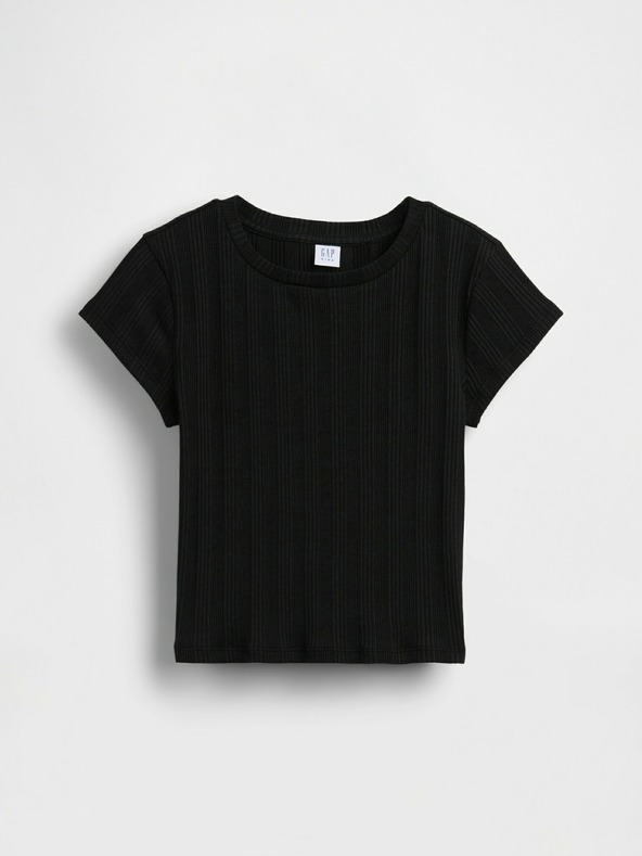 GAP Detské rebrované tričko GAP