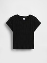 GAP Detské rebrované tričko GAP