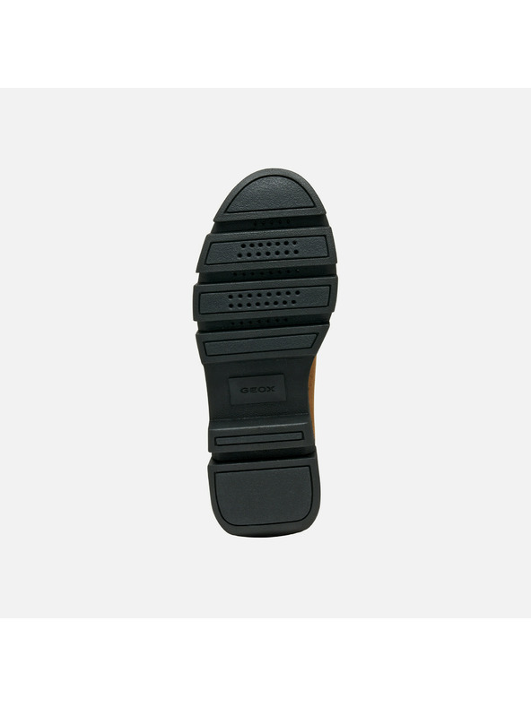 Geox Hnedé dámske mokasíny Geox Vilde