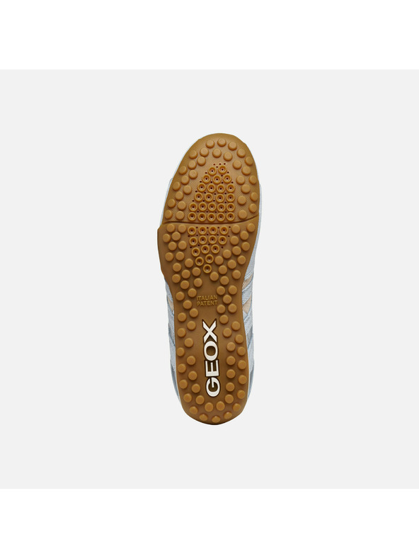 Geox Svetlomodré dámske tenisky Geox Snake Original