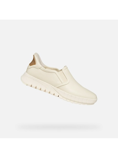 Geox Krémové dámske tenisky Geox Flextride Plus Fast in