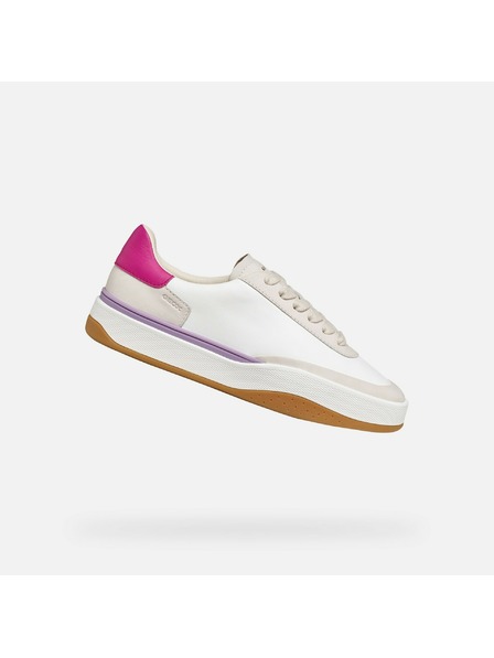 Geox Biele dámske tenisky Geox Dynamia