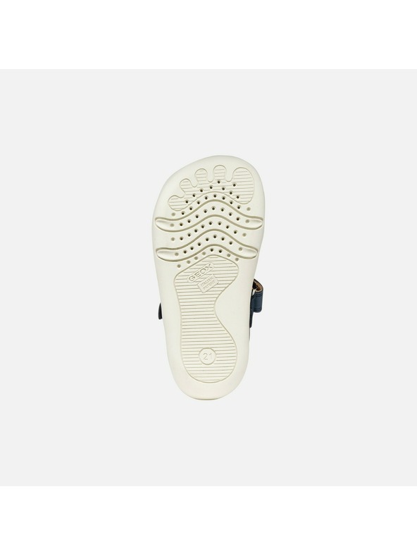 Geox Tmavomodré chlapčenské barefoot tenisky Geox Steppieup