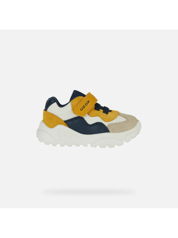Geox Béžové chlapčenské tenisky Geox Ciufciuf