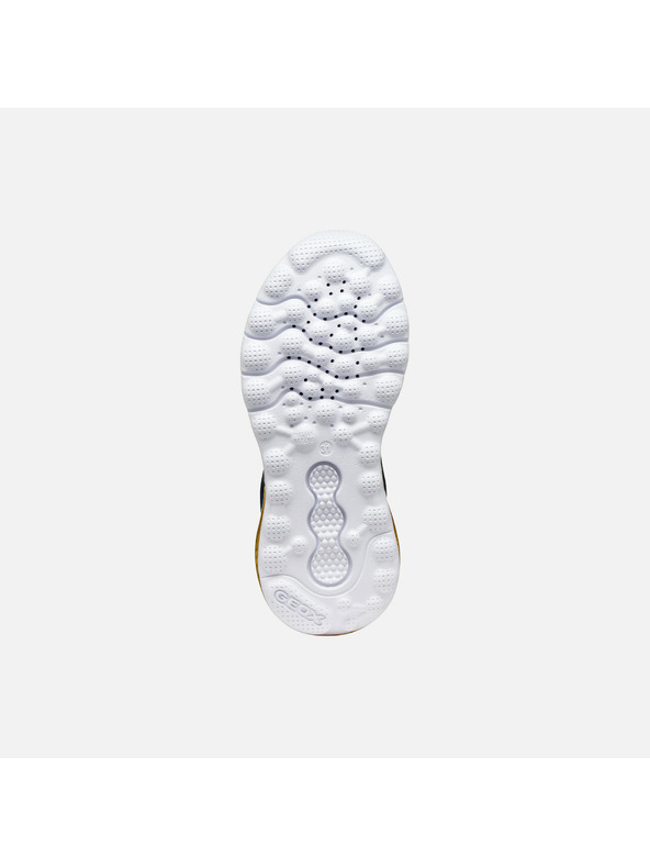 Geox Tmavomodré chlapčenské svietiace tenisky Geox Activart Illuminus