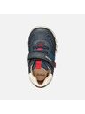 Geox Modré chlapčenské barefoot topánky na prvé krôčky Geox Iupidoo