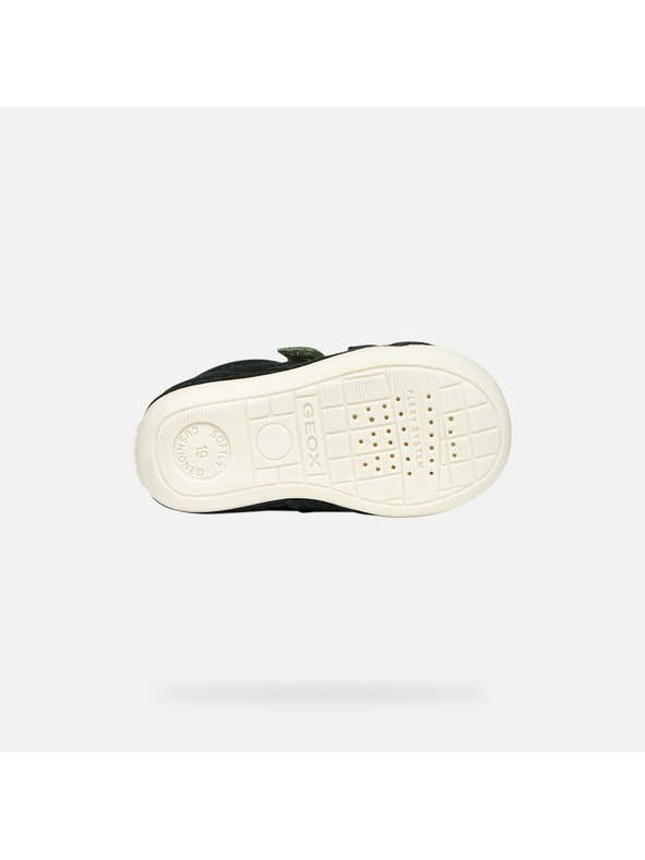 Geox Tmavomodré chlapčenské barefoot topánky na prvé krôčky Geox Tutim