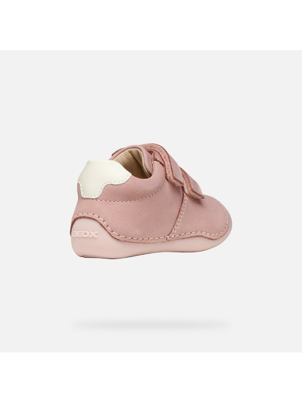 Geox Staroružové dievčenské barefoot topánky na prvé krôčky Geox Tutim