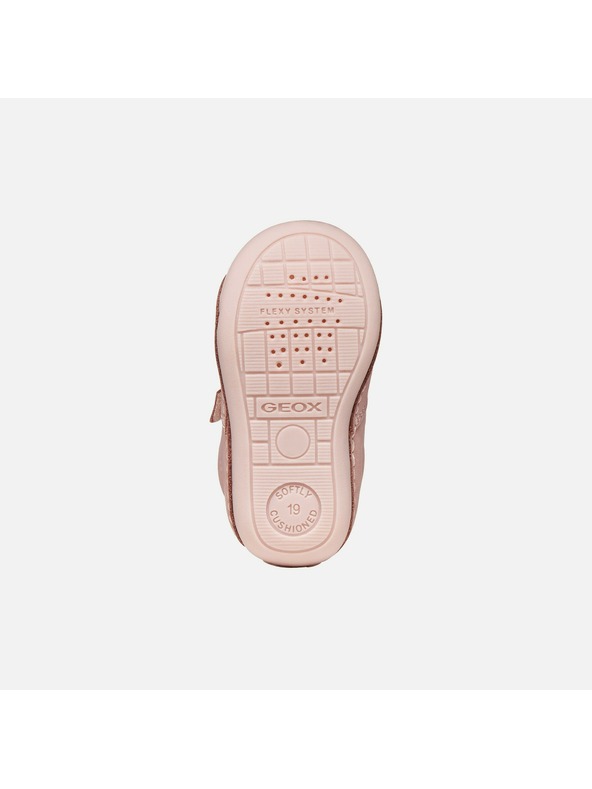 Geox Staroružové dievčenské barefoot topánky na prvé krôčky Geox Tutim