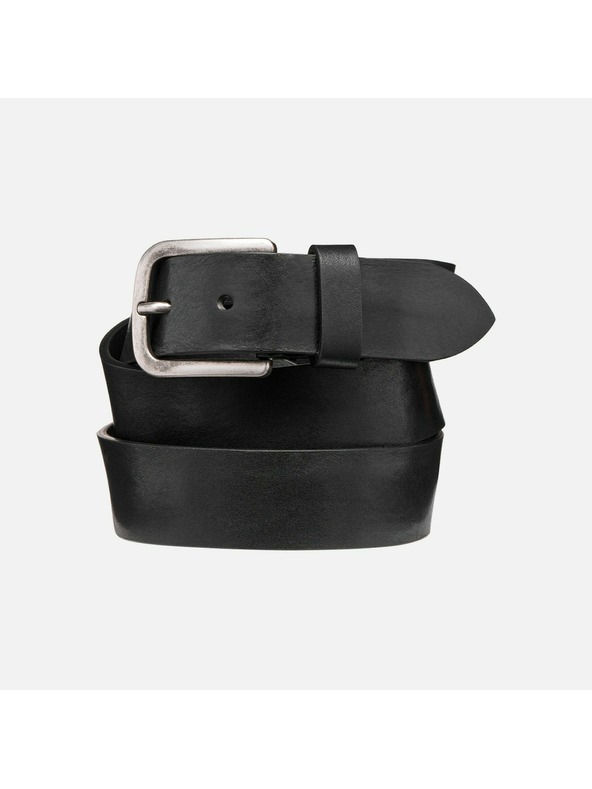 Geox Čierny pánsky opasok Geox