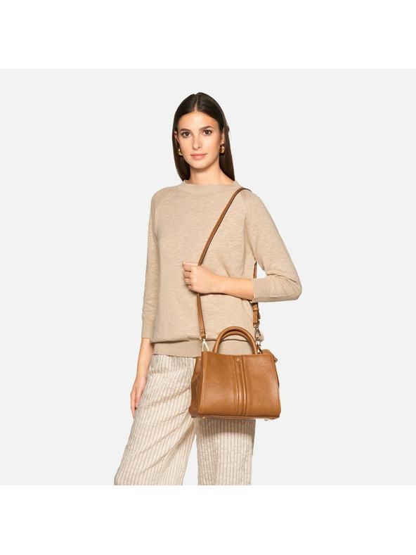 Geox Hnedá dámska kabelka Geox Dhyalma