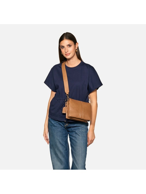 Geox Hnedá dámska kabelka Geox Clarissy