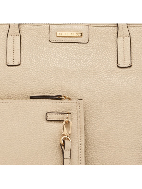 Geox Béžová dámska kabelka Geox Zharpery