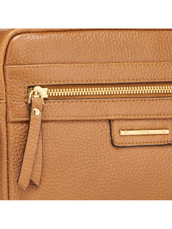 Geox Svetlohnedá dámska kabelka Geox Blandine