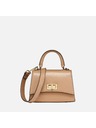 Geox Béžová dámska kabelka Geox Ciclaminia