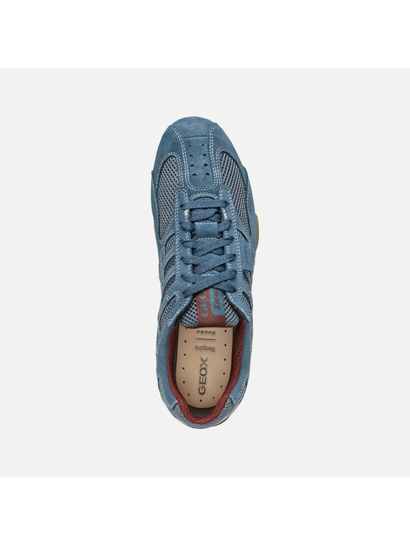 Geox Modré pánske tenisky Geox Snake Original