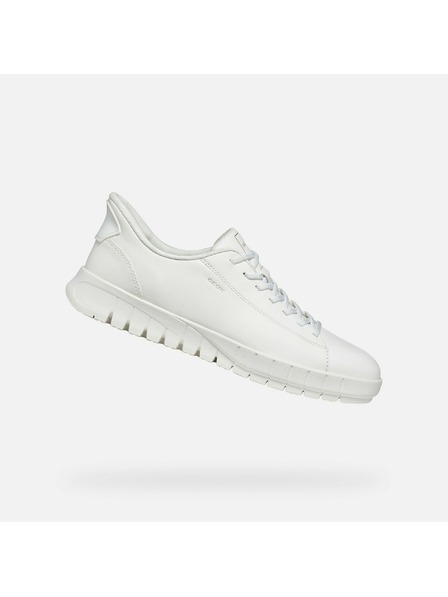 Geox Biele pánske tenisky Geox Flextride Plus Fast in